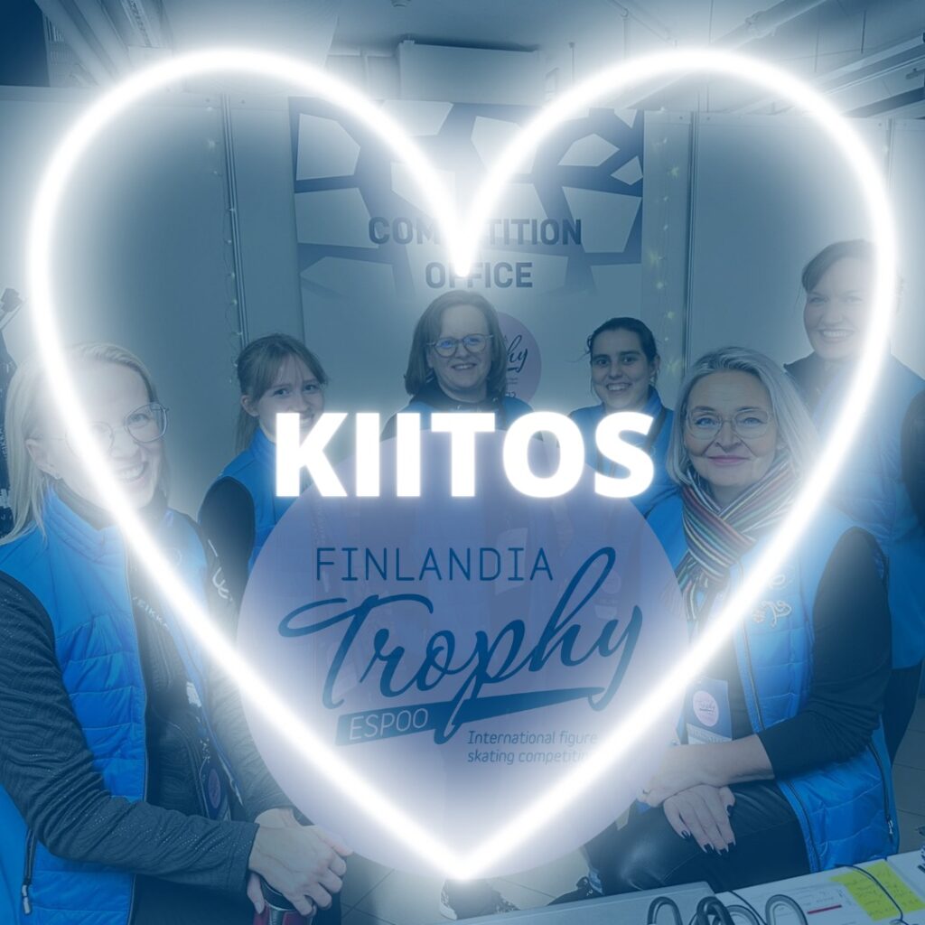 Lämmin kiitos tapahtumamme vapaaehtoisille Finlandia Trophy
